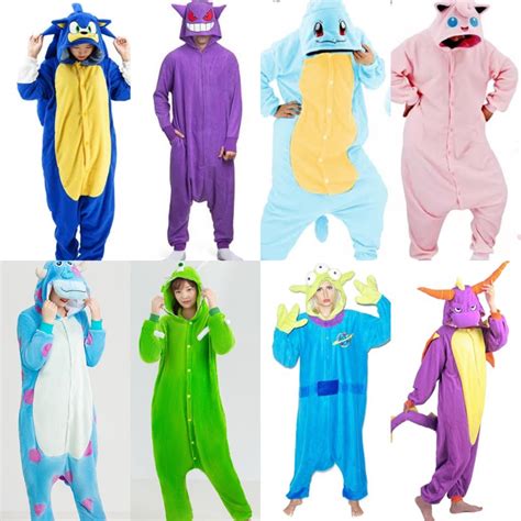 Pokemon Squirtle Onesies Adult Halloween Costume